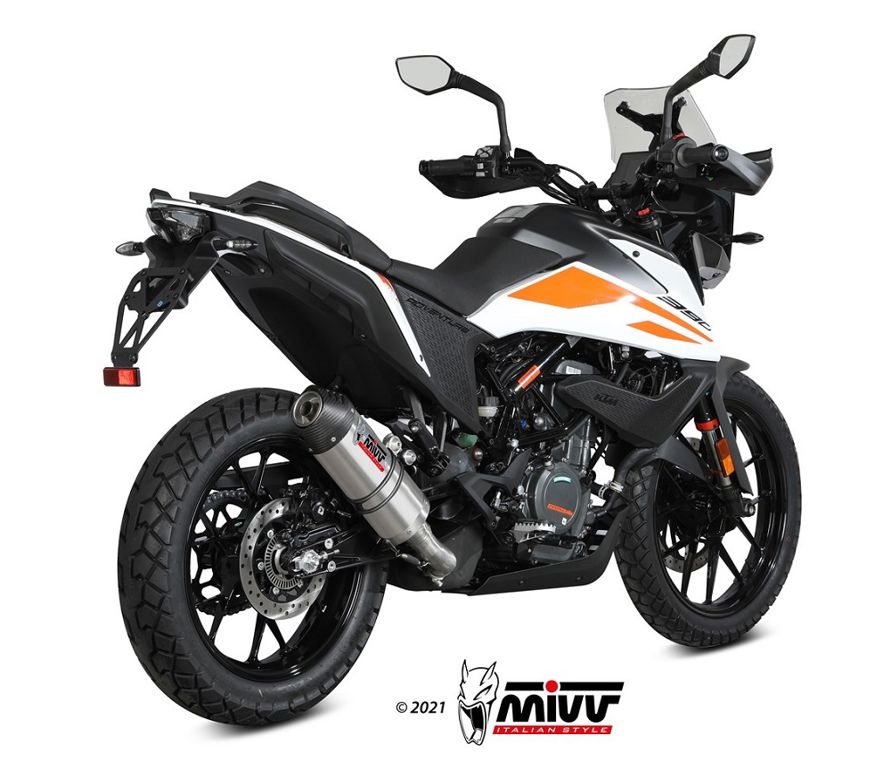 Mivv Oval Titanium Demperset Met Carbon Cap Ktm 390 Adventure '20-