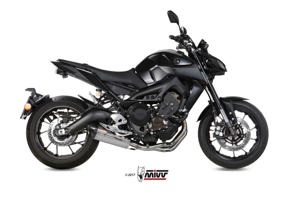 Mivv Systeem Met Suono Rvs Demper Yamaha Mt-09 '13-20