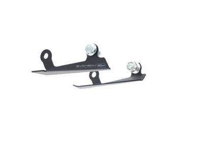 Afdekplaatjes duo voetsteunen Evotech Performance Triumph Street Triple S (660) '20-
