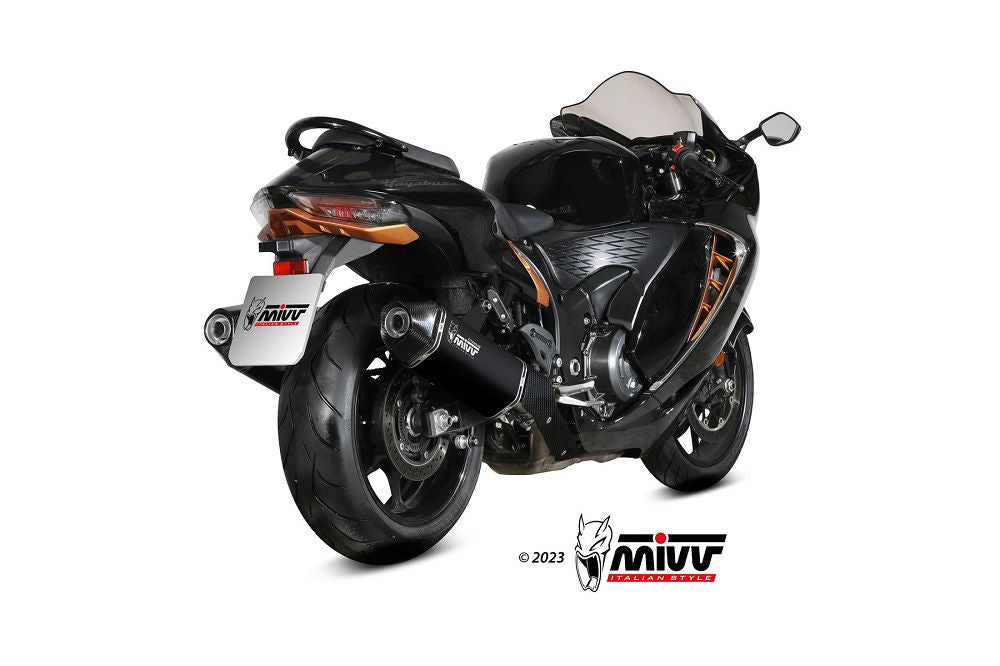 Mivv Speed Edge Titanium Black Dempers (Set Van 2) Suzuki Gsx-R1300 Hayabusa '21-