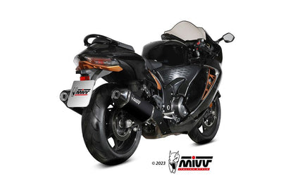 Mivv Speed Edge Titanium Black Dempers (Set Van 2) Suzuki Gsx-R1300 Hayabusa '21-