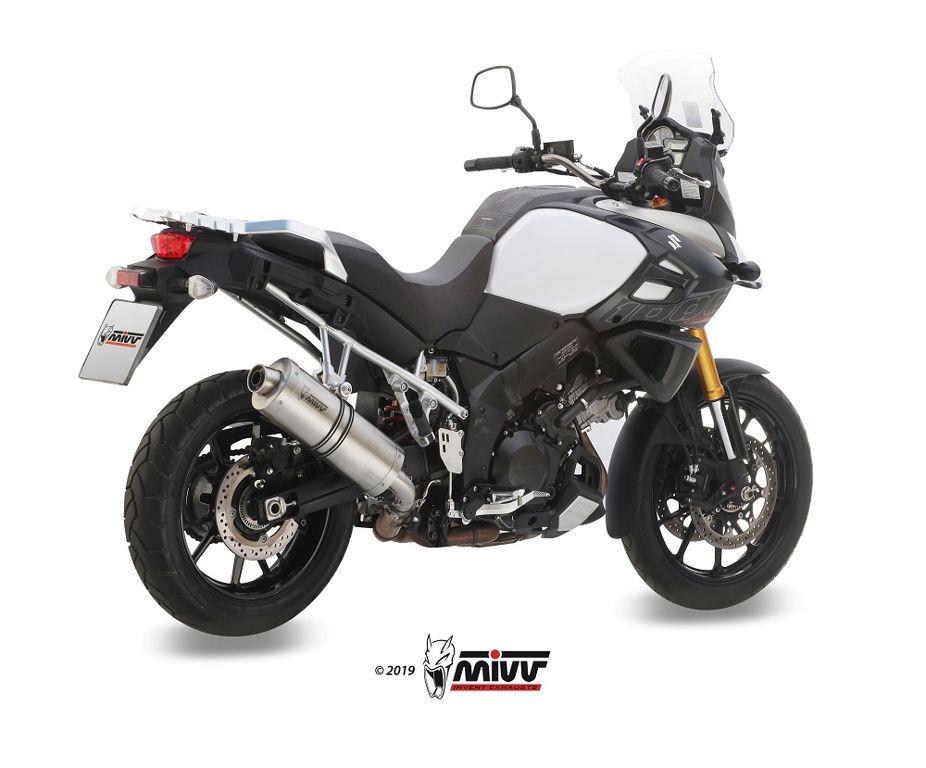 Mivv Oval Classic Rvs Demper Suzuki Dl1000 '14-19 / Dl1050 '20-