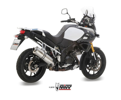 Mivv Oval Classic Rvs Demper Suzuki Dl1000 '14-19 / Dl1050 '20-