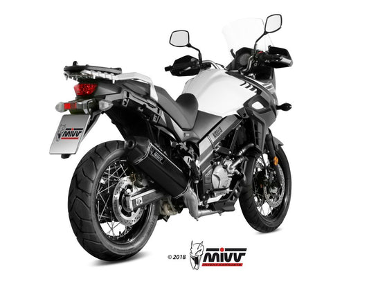 Mivv Speed Edge Black Steel Rvs Demper Suzuki Dl650 '17-