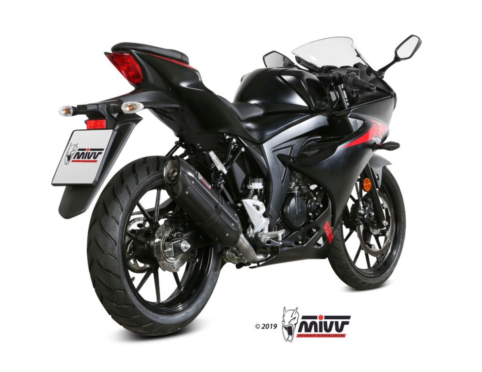 Mivv Suono Steel Black Rvs Demper Suzuki Gsx-R125 / Gsx-S125 '17-