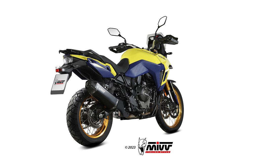 Mivv Speed Edge Steel Black Rvs Demper Suzuki V-Strom 800 De '23-