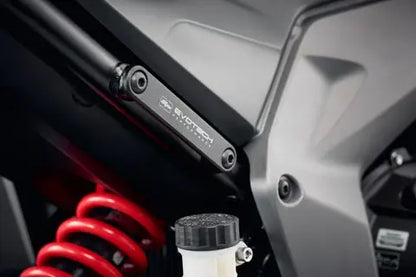 Afdekplaatjes Duo Voetsteunen Evotech Performance Triumph Daytona 660 '24-