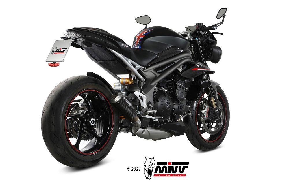 Mivv Mk3 Carbon Triumph Speed Triple R / S / Rs '18-20