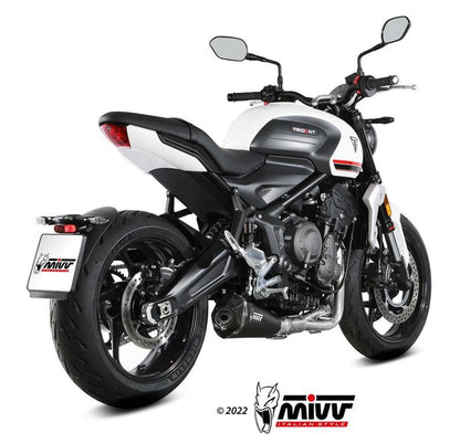 Mivv Systeem Delta Race Black Triumph Trident 660 '21-