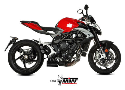 Mivv Speed Edge Steel Black Rvs Mv Agusta Brutale 800Rr '17-20