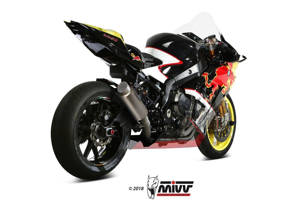 Mivv Power Steel Rvs Systeem Met Gp Pro Demper Bmw S1000Rr ’17-