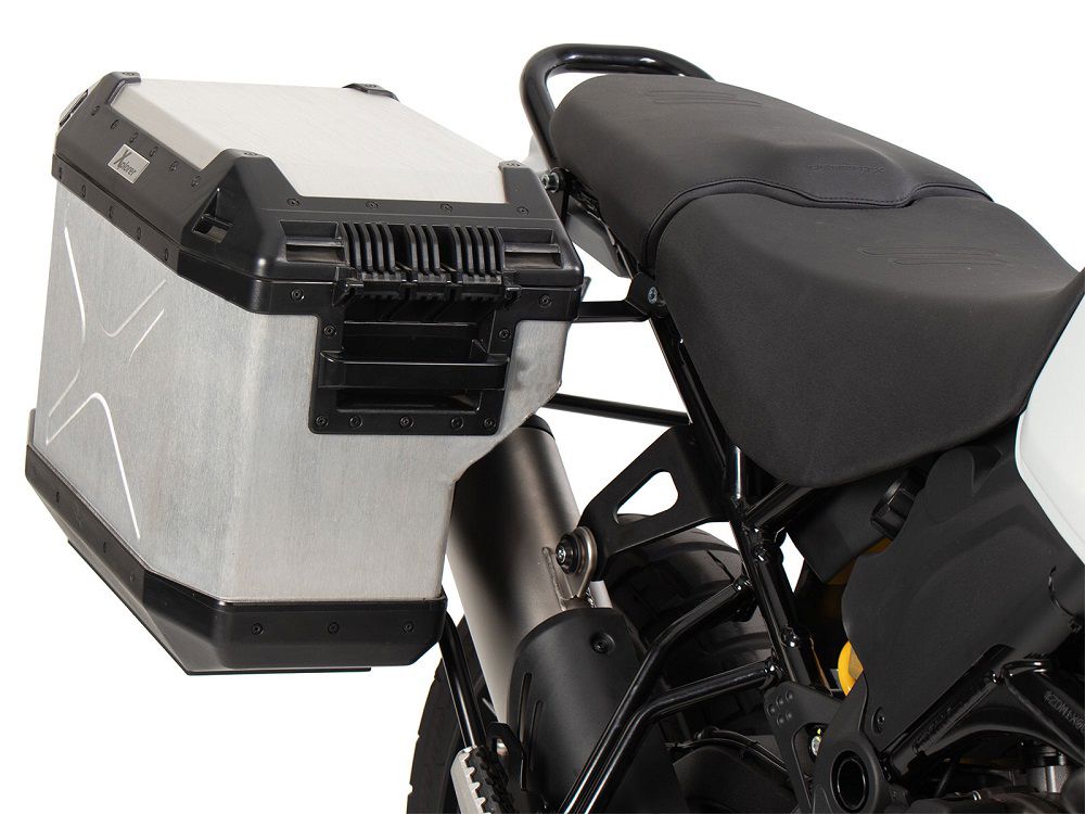 Kofferset Hepco&Becker 'Cutout' Met Rek En Xplorer Koffers Ducati Desertx '22-