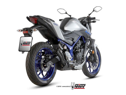 Mivv Double Gun Black Demper Yamaha Mt-03 '16-