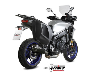 Mivv Rvs Systeem Met Delta Race Black Yamaha Tracer 9 / Gt '21-24