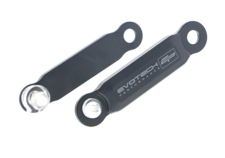 Afdekplaatjes duo voetsteunen Evotech Performance Kawasaki Z650 S '26-