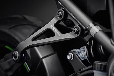 Uitlaatsteun Met Afdekplaatje Zwart Kawasaki Z900 Se '22-24