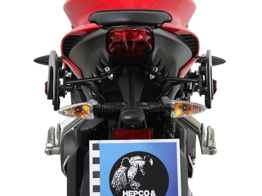 C-Bow tasdragers zwart Hepco&Becker Triumph STREET TRIPLE 765 RS/R/S