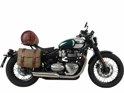 C-Bow tasdragers zwart Hepco&Becker Triumph Bonneville Bobber '17-21