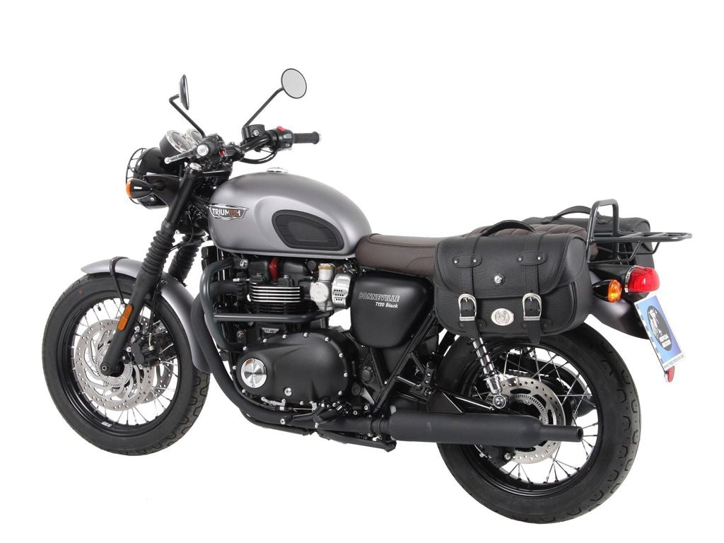 C-Bow Tasdragers Zwart Hepco&Becker Triumph Bonneville T120 '16-21