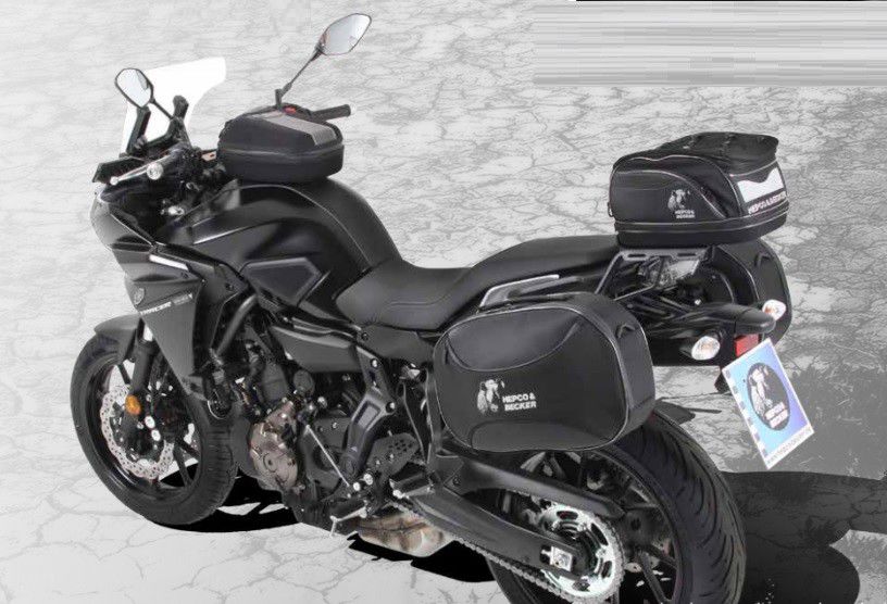 C-Bow Tasdragers Zwart Hepco&Becker Yamaha Mt-07 Tracer '16-'20