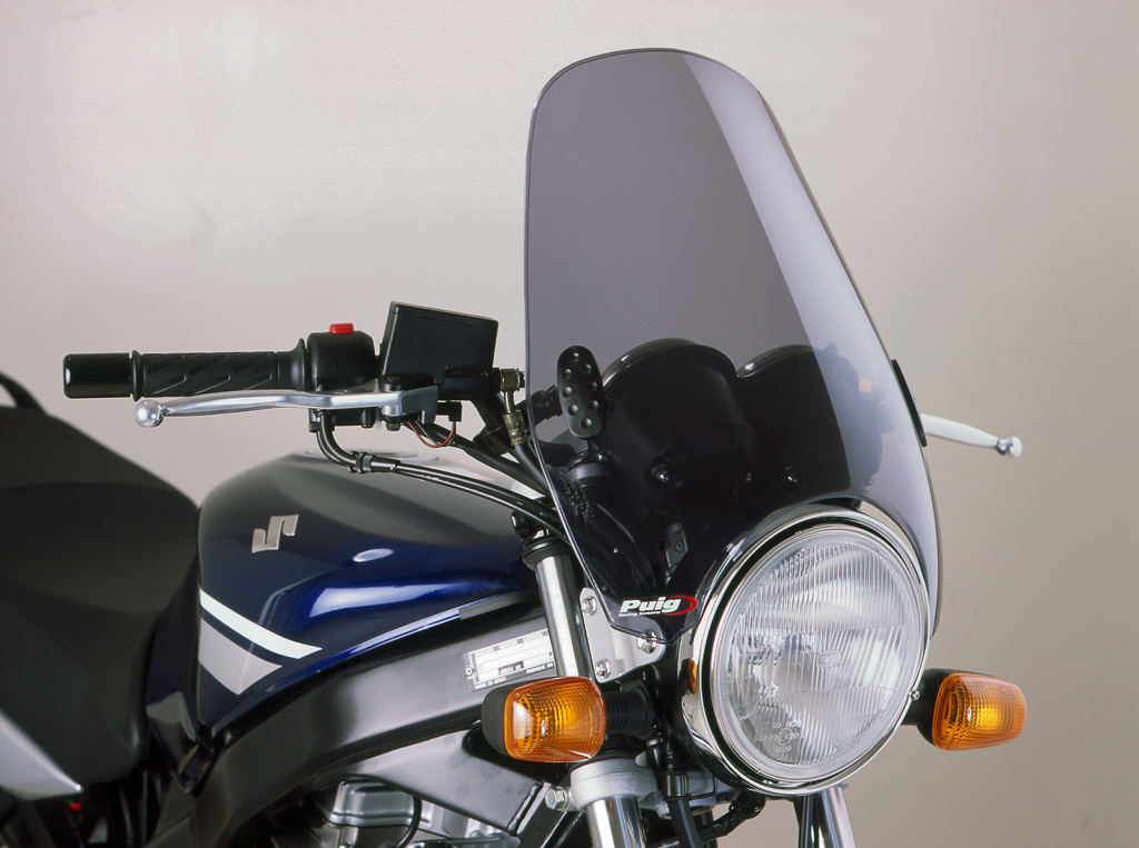 Windscherm model Basic licht getint Puig