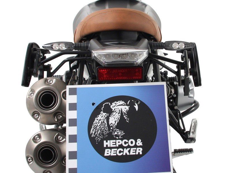 C-Bow tasdragers zwart Hepco&Becker BMW R NineT Scrambler '16+