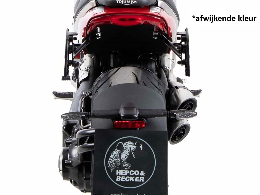 C-Bow Tasdragers Chroom Hepco&Becker Triumph Rocket Iii R / Gt '20+