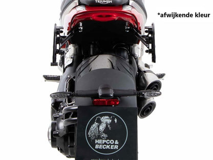 C-Bow Tasdragers Chroom Hepco&Becker Triumph Rocket Iii R / Gt '20+