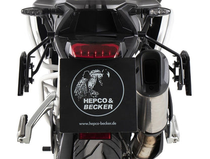 C-Bow tasdragers zwart Hepco&Becker Triumph Tiger 900 Rally Pro '24-
