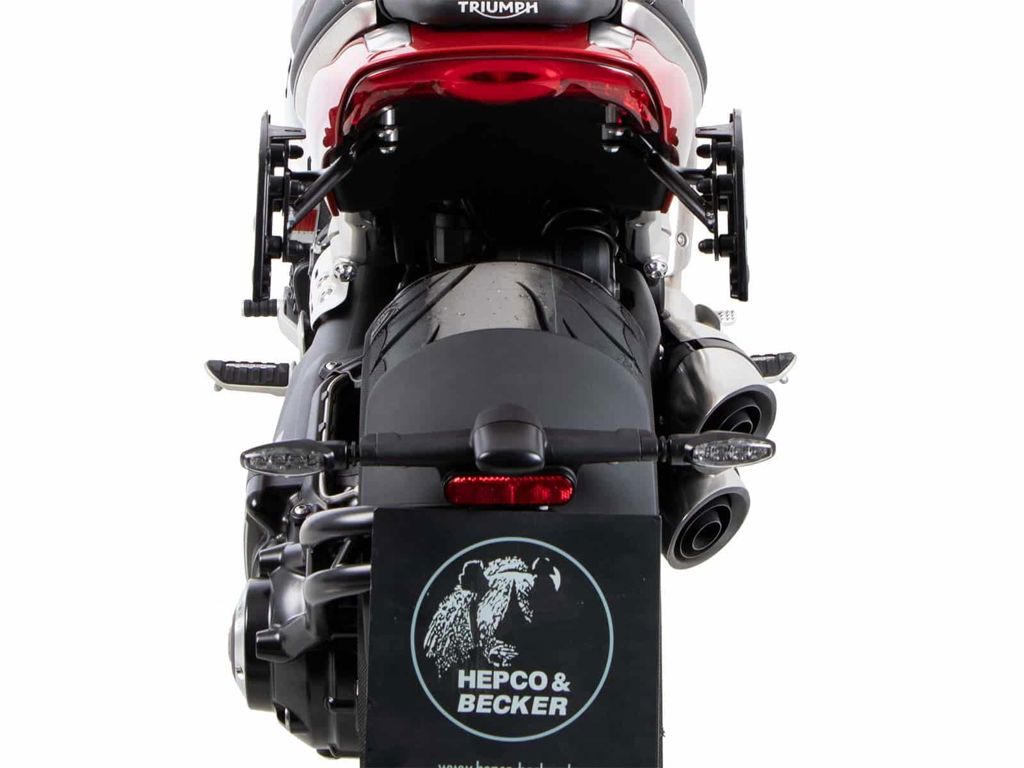 C-Bow tasdragers zwart Hepco&Becker Triumph Rocket III R / GT '20+