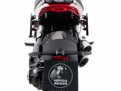 C-Bow tasdragers zwart Hepco&Becker Triumph Rocket III R / GT '20+
