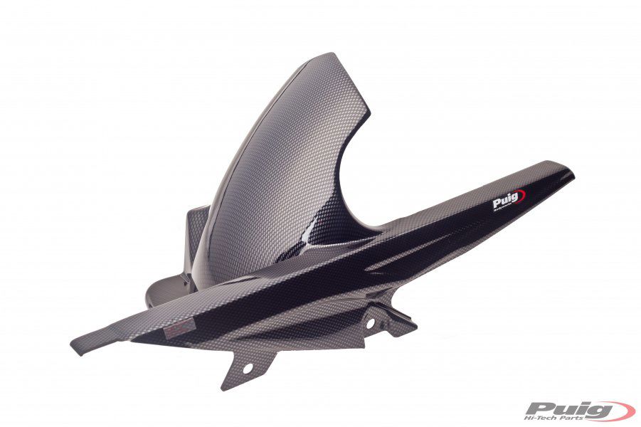 Puig Achterspatbord - Triumph Tiger 800 2010-2014 | Tiger 800XC 2011-2026 en meer - Carbon Look / Mat Zwart