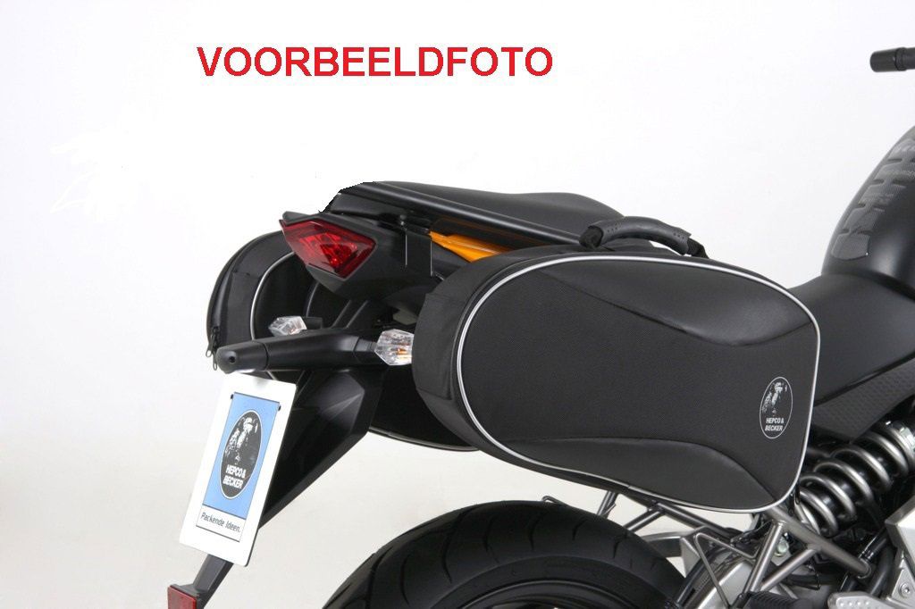 C-Bow tasdragers zwart Hepco&Becker BMW K1200R / K1300R '05-08 '09-16