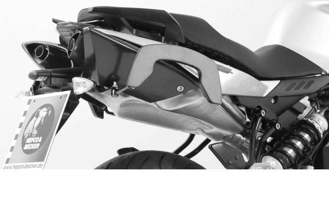 C-Bow tasdragers zwart Hepco&Becker Aprilia SL750 Shiver '10-16
