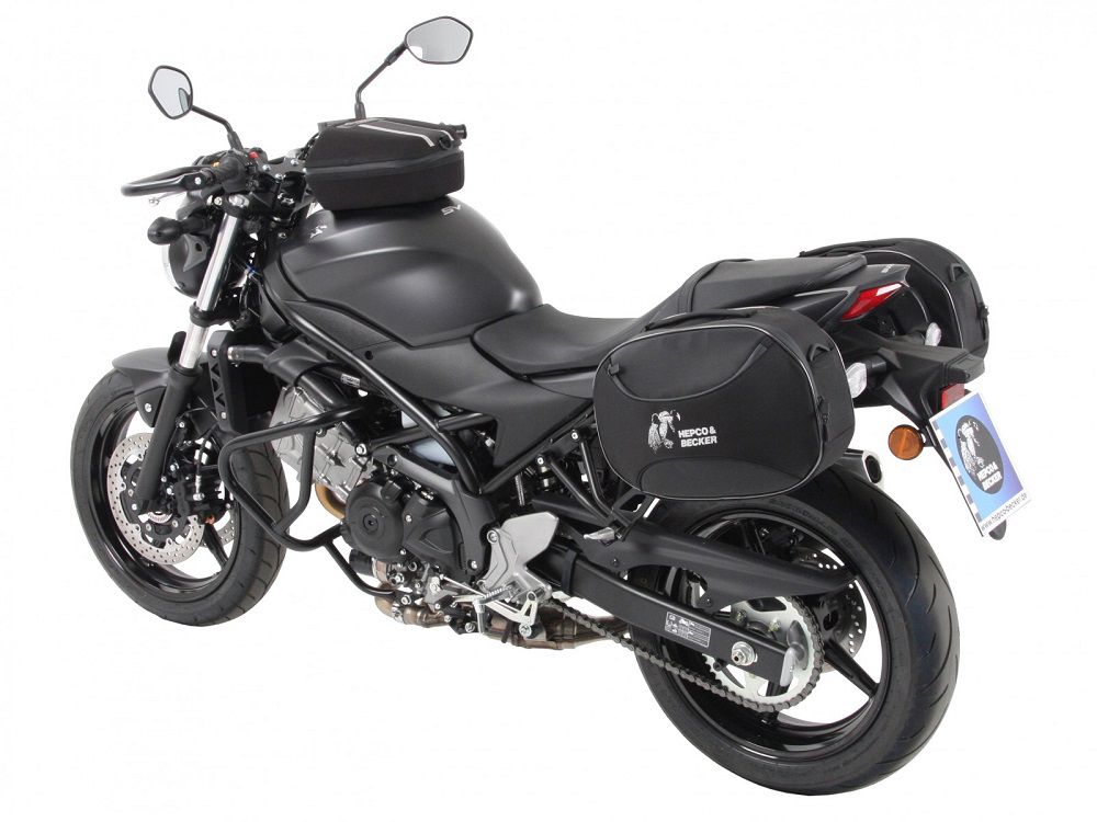 C-Bow Tasdragers Zwart Hepco&Becker Suzuki Sv650X '18+