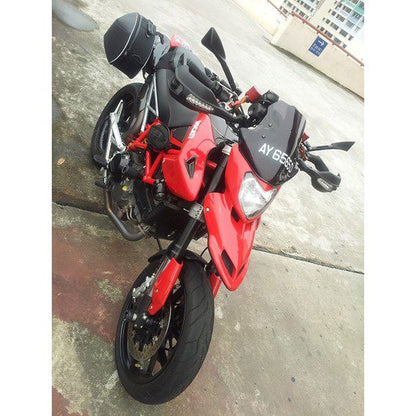 C-Bow tasdragers zwart Hepco&Becker Ducati Hypermotard 796 / 1100 '07-12