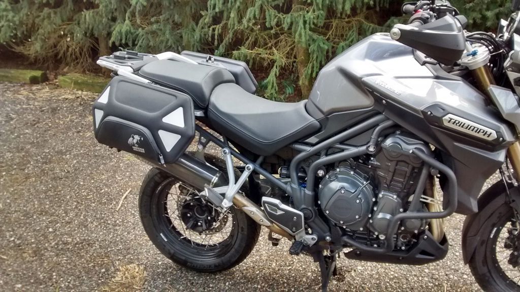 C-Bow tasdragers zwart Hepco&Becker Triumph TIGER EXPLORER 1200 '12-15