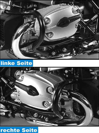 Hepco & Becker Valbeugel - BMW R1200R 2010 - Zwart / Zilver