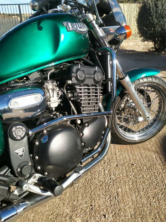 Valbeugel Hepco&Becker Chroom Triumph Thunderbird/ Legend Tt '95-98
