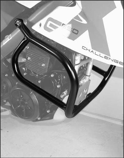 Valbeugel Zwart Hepco&Becker Voor Bmw G650 Xcountry '07-'10