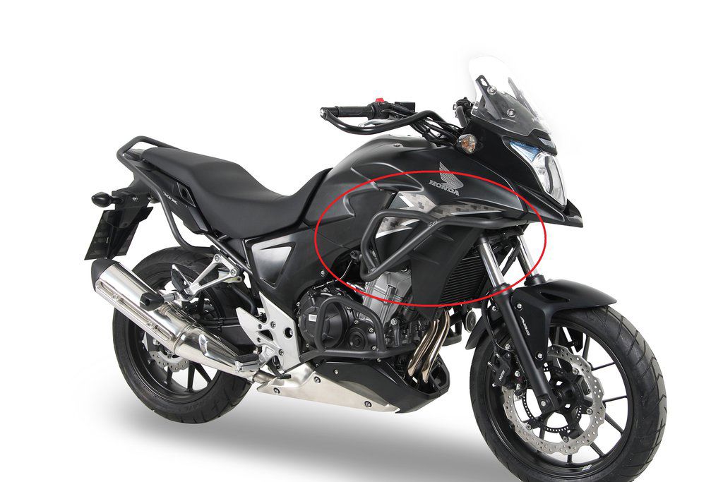 Valbeugel Antraciet Boven (Tank Guard) Hepco&Becker Honda Cb500X '13-16
