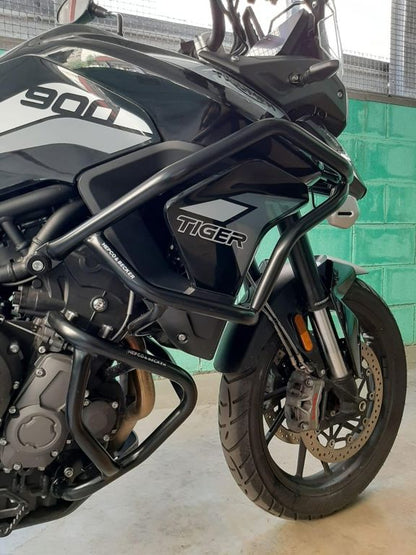 Valbeugel Boven Solid (Tank Guard) Zwart Hepco&Becker Triumph Tiger 850 Sport '21-
