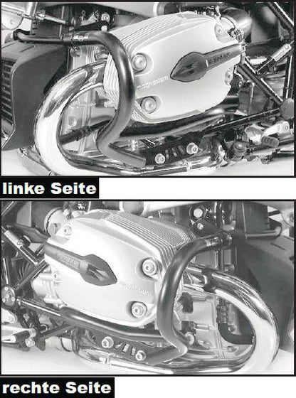 Valbeugel zwart Hepco&Becker voor BMW R1200R '11-14