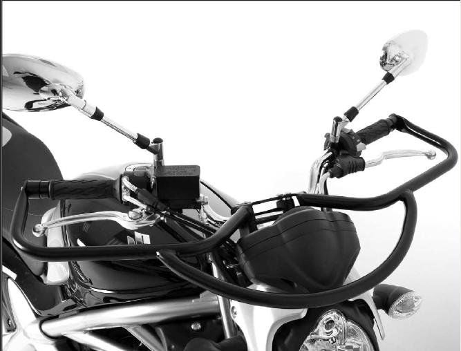 Valbeugel voorzijde zwart Hepco&Becker Suzuki Gladius SFV650 '09-16
