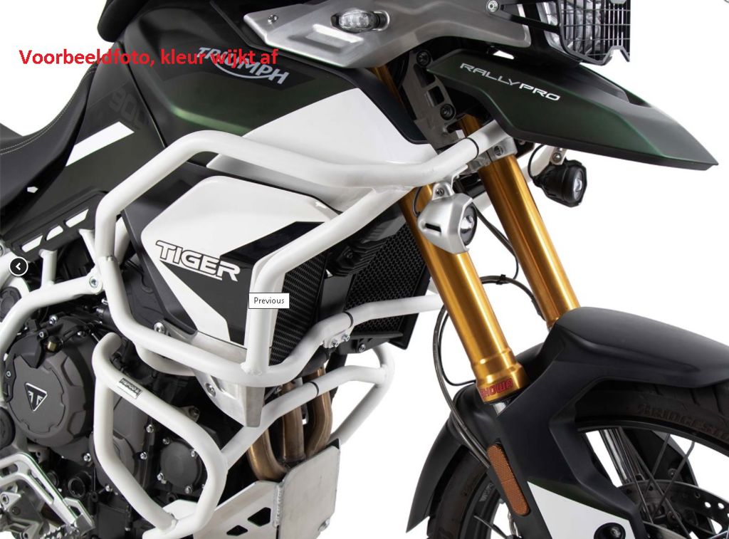 Valbeugel Boven Solid (Tank Guard) Rvs Hepco&Becker Triumph Tiger 850 Sport '21-