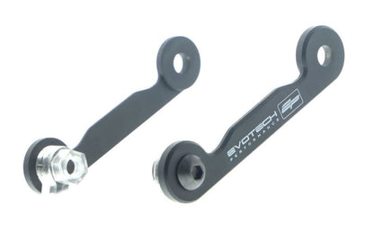 Afdekplaatjes duo voetsteunen links Evotech Performance BMW S1000RR '12-14