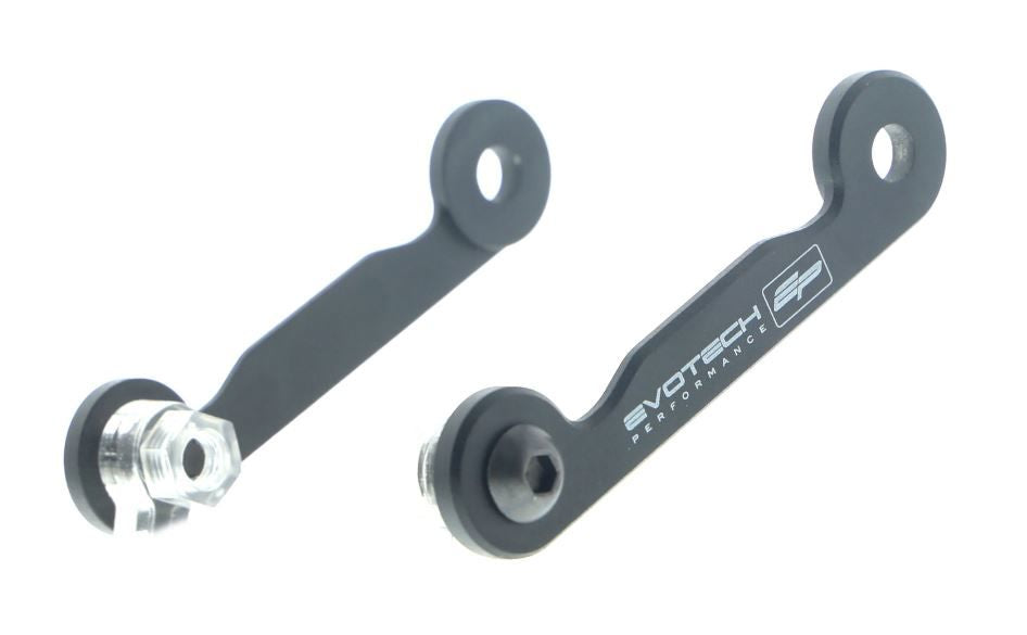 Afdekplaatjes duo voetsteunen links Evotech Performance BMW S1000RR '15-18