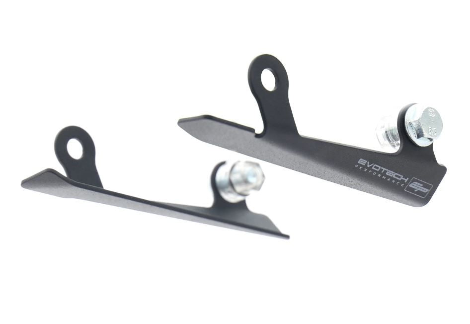 Afdekplaatjes duo voetsteunen Evotech Performance Triumph Street Triple S '17-19