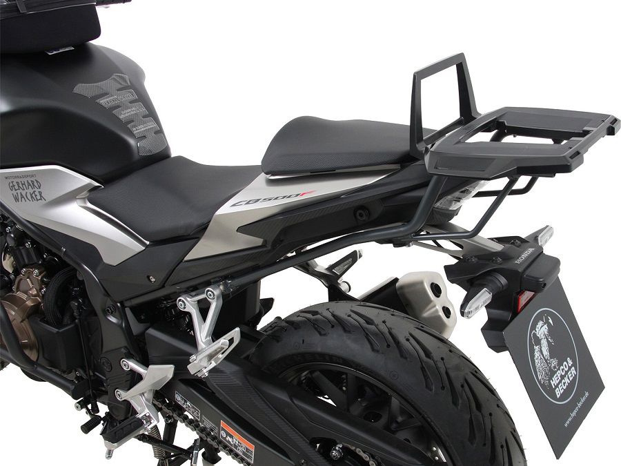 Topdrager Antraciet Alurack Hepco&Becker Honda Cb500 Hornet ’24-