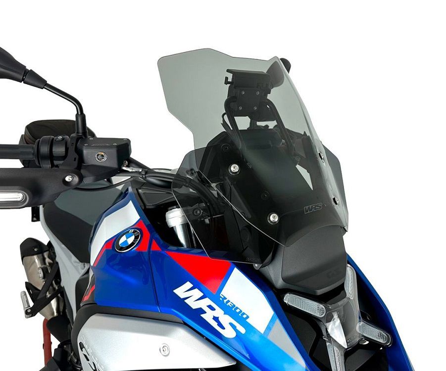 WRS Vervangingsruit - BMW R1300GS Adventure met radar 2024-2026 | R1300GS met radar 2023-2026 - Touring - Transparant / Licht Getint en meer